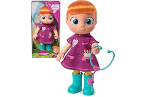 Vida the Vet, Spin Master 6069314 Poupée de Petite Fille de 33 cm de Hauteur et Accessoires de kit de Docteur, Jouets pour Filles à partir de 3 Ans
