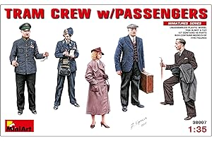 MINIART Unbekannt Mini Art 38007 – Figurines Tram Crew avec Passengers