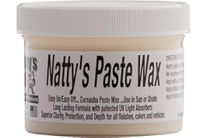 POORBOY'S WORLD PoorBoys Nattys Carnauba Paste Wax 8 Ounce (Packaging may vary)
