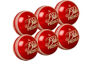 Prince 6 x Dukes Match Cricket Balls Mens