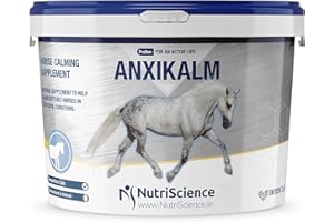 Swedencare UK PlaqueOff NutriScience | AnxiKalm Compete Powder 3 kg | for Horses | Calming Supplement
