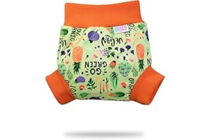 Petit Lulu Pull Up PUL - Copripannolino taglia L (9-13 kg), impermeabile, per pannolini di stoffa, prodotto nell'UE (Go Green)