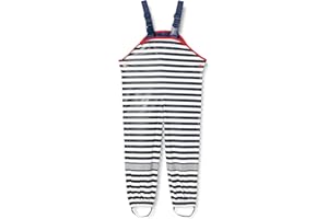 Playshoes Pantalón Barro, Peto de Lluvia, Sin Forro Monos Unisex niños