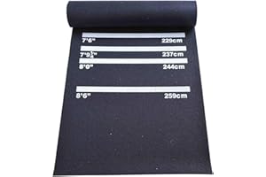 Walgreen® Professional Heavy Duty Rubber Darts Dart Mat Pub Bar Club Home 4 Throwing Distances