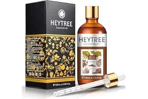 HEYTREE Cinnamon Essential Oil 100ml - Pure Natural Cinnamon Oil for Diffuser Aromatherapy Spray Massage