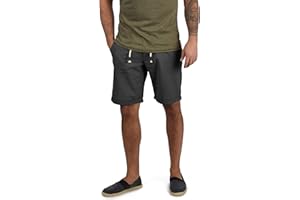 BLEND Lias Pantaloncini di Lino Shorts Bermuda da Uomo Regular- Fit