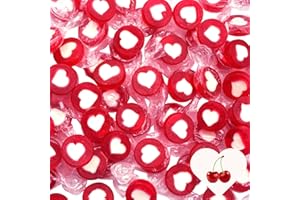 Bonbons Mariage Cœur Rouge Blanc EinsSein 500g | 140 Dragees Cœur | Bonbons Table Décoration Mariage Baptême Communion Anniversaire | Cadeaux Invités