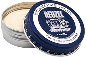 Reuzel Fiber Pomade, Low Shine Firm Holding Texurised Fuller Look, Easy To Restyle Throughout The Day 1.3oz/35g