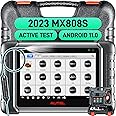 Autel Scanner MaxiCheck MX808S w/ 60$ MV108S, 2023 Android 11 Bidirectional Car Diagnostic Tool, Same as MaxiCOM MK808S/ MK808Z, Upgraded of MK808/ MX808, 28+ Services, OE All System, FCA AutoAuth