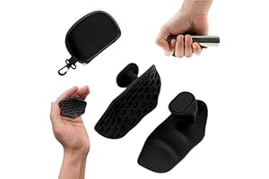 DORIMI Gym Grips for Weight Lifting, Non-Slip Silicone Grip Pads for Women & Men, Ergonomic Workout Gloves, Durable Lifting Grips for Training & Exercise, Palm Protection for Weightlifting