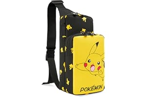 POKÉMON Pokemon Sac Banane Sacoche Enfant Garcon Sac Bandoulière Enfant Ado Sacoche Bandoulière Garcon Ado Accessoire Officiel