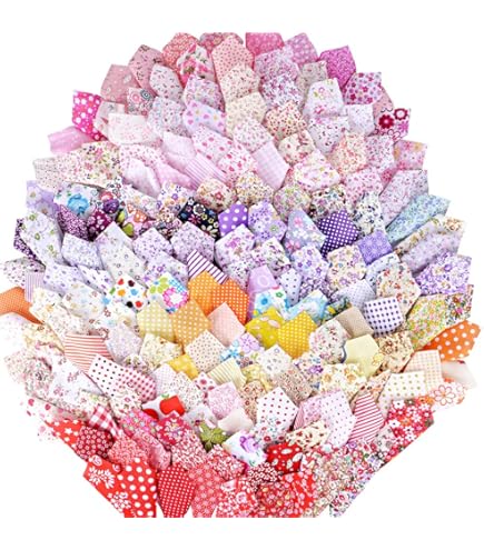 Tessuti Per Cucito - 8 Pezzi 46x56 Cm Cotone | Per Quilting, Patchwork E Maschere | Motivo Paisley