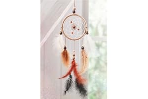 CRELEO Traumfänger - Dreamcatcher Bastelset ETHNO DIY Set tolles Set zum Traumfänger selber bauen