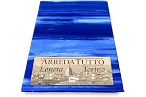 Tex family Telo ARREDO COPRITUTTO Gran Foulard COPRILETTO COPRIDIVANO Tessuto (2 Piazze, Rio Blu)