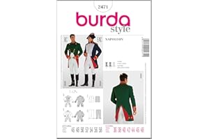 Patrón Burda 2471 Histórica Napoleón