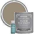 Rust-Oleum Brown Washable Matt Floor Tile Paint - Café Luxe 2.5L