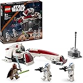 LEGO Star Wars BARC Speeder Escape Set, The Mandalorian Building Toy for Kids, Bike with Sidecar Includes Characters Kelleran