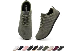 Merdoo Barefoot Shoes Women's Men's Barefoot Shoes Wide Trainers Comfortable Lightweight Breathable Walking Shoes Fitness Shoes Trail Running Shoes 37-47 EU