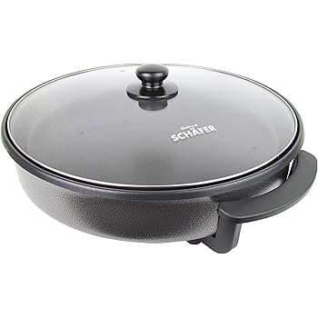 AFK, elektrische Pizzapfanne/ Partypfanne/Paella-Pfanne