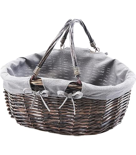 Insulated Picnic Basket Cool Box Large Collapsible Cooler Bag 2 Tires Oxford Insulated Shopping Basket With Handle Rustic Style Grid For Travel Shopping Yellow