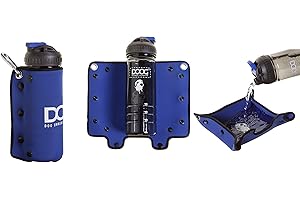 DOOG 3 in 1 Water Bottle and Bowl blue