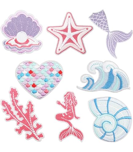 Opstrijkbare patches Team Bride to be 9.6 x 8.5 cm - 6 stuks - BE party