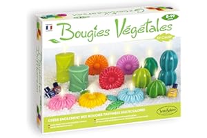 Sentosphère – Bougies Végétales - Kit Créatif DIY - Pour fabriquer soi-même des bougies 100% naturelles - Pour enfants dès 8 ans - Fabriqué en France - 2360