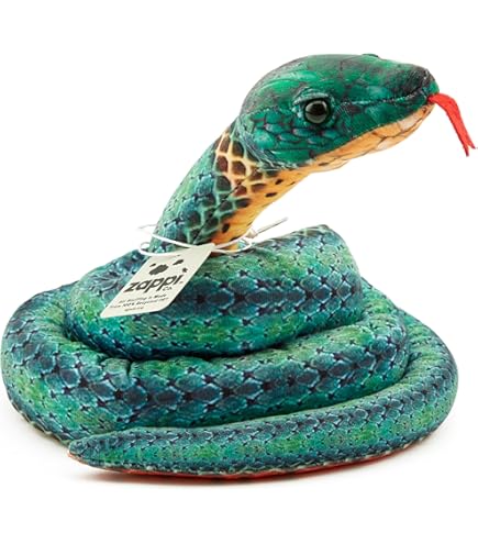PLUSH SNAKE STUFFED Animal 2025 Toy Cartoon Snake Doll Gift N EW Y2R7