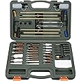 BOOSTEADY Gun Cleaning Kit Universal Gun Cleaning Kit Rifle Shotgun Pistol Cleaning Kit with Lightweight Organized Carrying Case Gun Cleaning Supplies Gun Cleaner Bottle Brass Jags and Tips