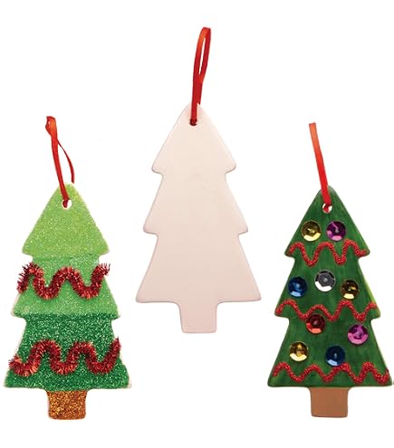 Baker Ross Boules De Noël En Bois Pour Photo – Lot De 10 – Diamètre 10 Cm – Activité Créative Enfant