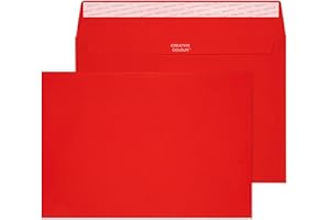Blake Creative Colour 45306 Rojo - Sobre (C5 (162 x 229mm), Rojo, 120 g/m², 229 mm, 16,2 cm)