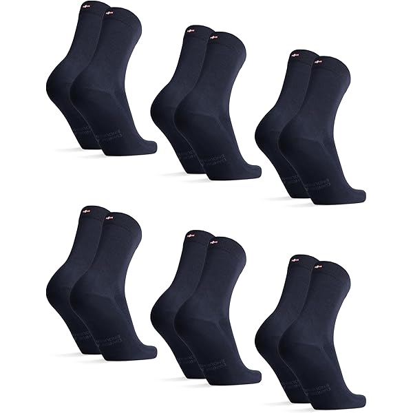 6 Paia Calzini Uomo Pompea - Cotone Filo Di Scozia, Corte Al Polpaccio, Comodi Ed Eleganti - Foto 6