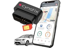 Cynatix GPS Tracker 2-Jahres-Komplettpaket ohne ABO für Auto, LKW, Transporter, Wohnmobil mit Echtzeit-Ortung Live Tracking inkl. SIM-Karte