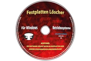 TAPEVISION Festplatten Löscher & Formatiere, Datenvernichter, Sichere Datenlöschung