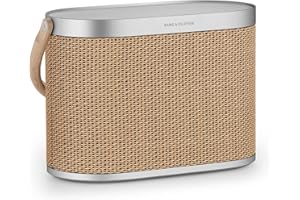 Bang & Olufsen Beosound A5 - Potężny luksusowy przenośny głośnik modułowy Bluetooth i WiFi do domu lub na zewnątrz, z długą żywotnością baterii i wbudowanym bezprzewodowym ładowaniem - Nordic Weaving