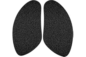 4R Quattroerre.it 18284 Tankpad Grip, rutschfest, seitlich, für Motorrad, rechts+Links, Schwarz, 220 x 120 mm
