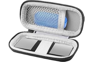 ALKOO Heart Monitor Case Compatible with AliveCor Kardia Mobile ECG/for KardiaMobile 6L for Apple and Android Device - CASE ONLY (Black&Gray)