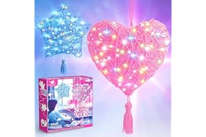 Qukir Jouets pour Fille de 8 9 10 11 Ans, 3D String Art Cadeaux pour Fille 8-14 Ans Jouets pour Fille de 8-14 Ans Cadeau Enfant 9-11 Ans Fille Cadeau de Vacances pour Enfants Cadeau Enfant 8-12 Ans