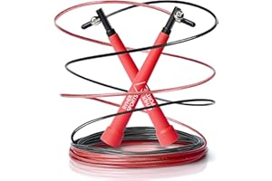 Ryher Cuerda para saltar - Kit con Comba crossfit hombre y mujer, niños y adultos - Combas de Fitness, Crossfit, Boxeo, Deporte, material para un gym gimnasio en casa