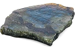 Mineral Est | Pierre Labradorite brute qualité Extra | Taille : 5 à 7 cm | Dynamisme et Volonté | Lithothérapie et chakras