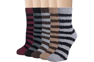 Justay Sowarm Męskie puszyste skarpetki damskie przytulne skarpety termiczne męskie dziewczęta miękkie puszyste skarpety zimowe ciepłe skarpety domowe skarpety do łóżka skarpety świąteczne prezenty