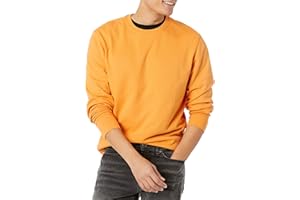 Amazon Essentials Bluza sportowa Mężczyźni Long-sleeve Lightweight French Terry Crewneck Sweatshirt (1 w zestawie)