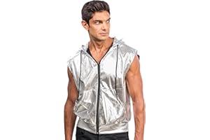 Chaks Herren Kapuzenweste Kapuzenweste (1er Pack)