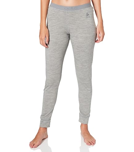 Legging Capri Odlo Active Warm Eco - Femme | 100% Polyester Recyclé | Respirant, Anti-Odeurs | Pour Sport Montagne