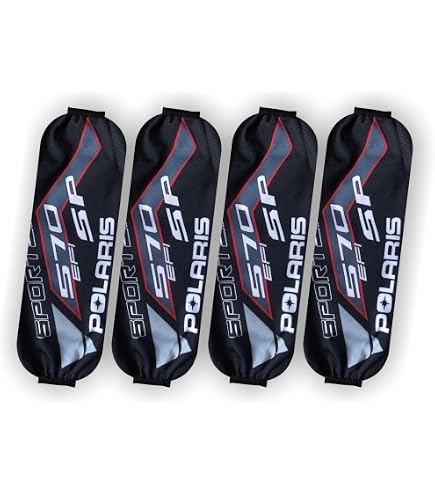 Housses D'Amortisseur Quad Extreme Fox 23 Fluo - Néoprène, Velcro, Lavable - Compatible Sportifs (Banshee, YFZ, Raptor, Etc.)
