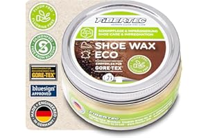 ‎FIBERTEC FIBERTEC Shoe Wax Eco, Schuhwachs zur Schuhimprägnierung und Lederpflege, bluesign Zertifiziert, farblos