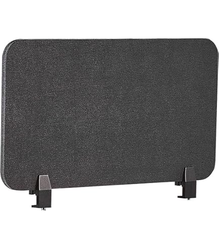 Icegrey Akoestisch bureauverdeler privacypaneel verwijderbaar geluidsabsorberend bureau partitiebord met 2 clips voor studentencallcenters kantoren Braries klaslokalen bibliotheek, donkerpaars, 120 x 30 cm