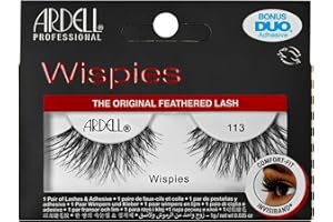 Ardell Fashion Lashes 113, oryginalne, czarne, 1 opakowanie (1 x 1 para)