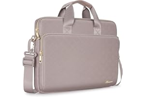 ‎KIZUNA KIZUNA 17 Zoll Laptoptasche Notebook Tasche 17,3 Zoll Laptop Sleeve für LG gram 17/17" IdeaPad 3i Gen7/ThinkBook Plus 17/Razer & MSI 17/Dell/HP/ASUS Vivobook Hülle Schultertasche Shoulder Bag,Khaki