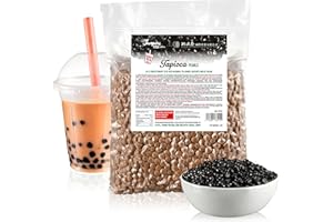 The Inspire Food Company Paquet de 3kg de Perles de Tapioca très moelleuses d’origine taiwanaise pour thé aux perles